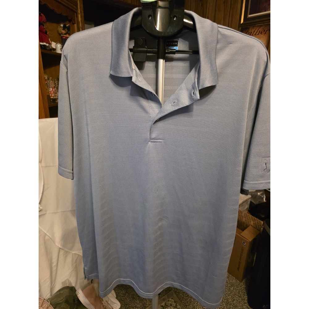 Mens PGA Tour Polo Air Flux Shirt. Size XL.‎